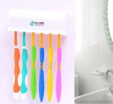 韓國進口六位牙刷收納架 便捷生活的精致之選